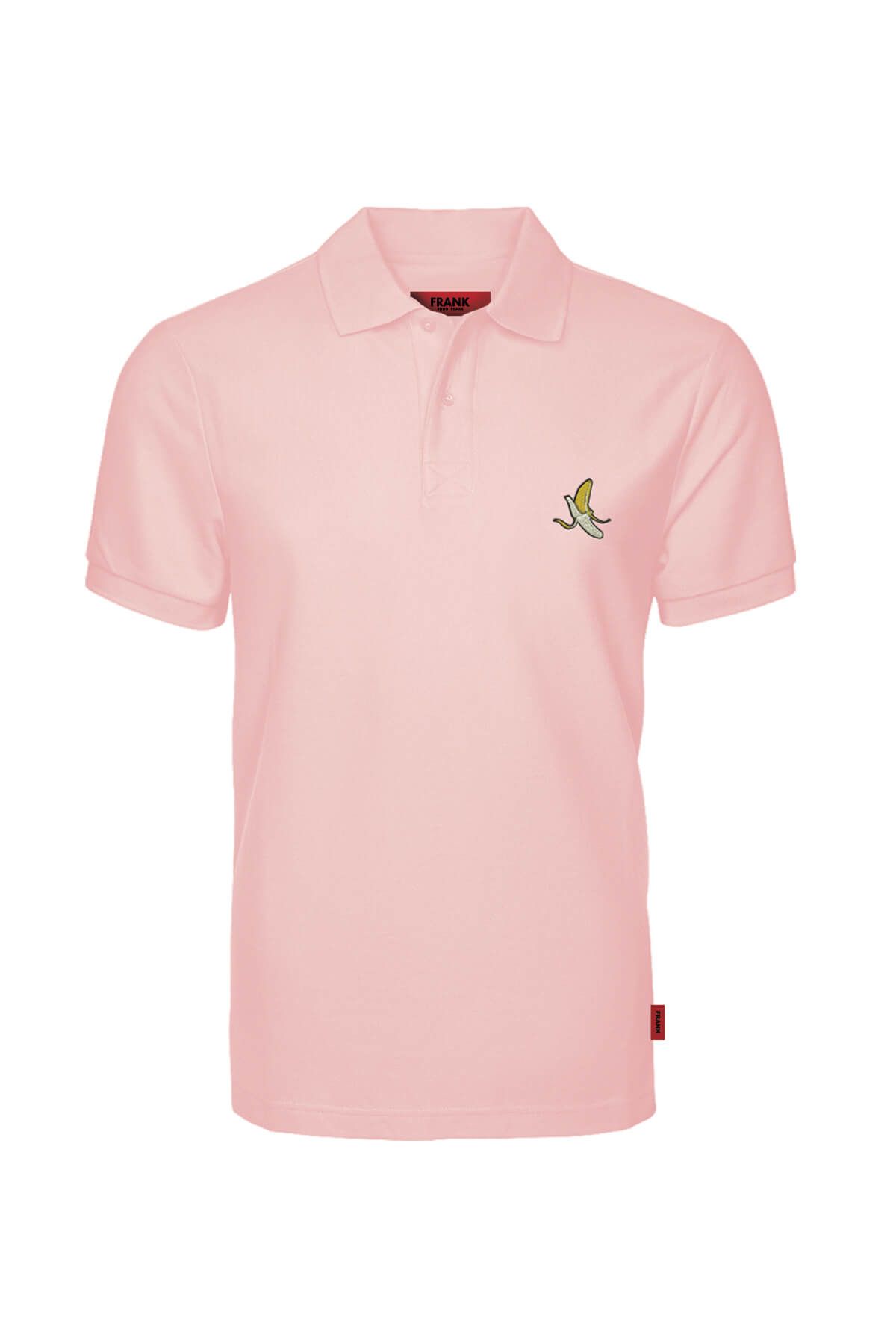 JOHN FRANK IDENTITY POLO T-SHIRT LIGHT PINK - 1