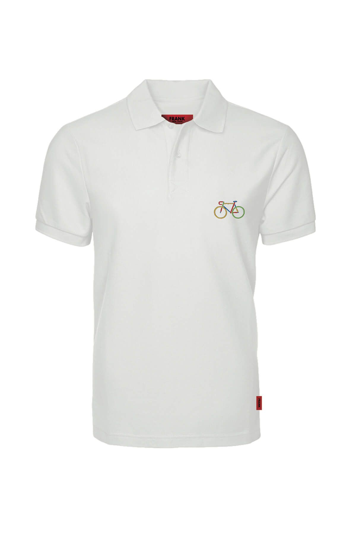 JOHN FRANK IDENTITY POLO T-SHIRT BEYAZ - 1