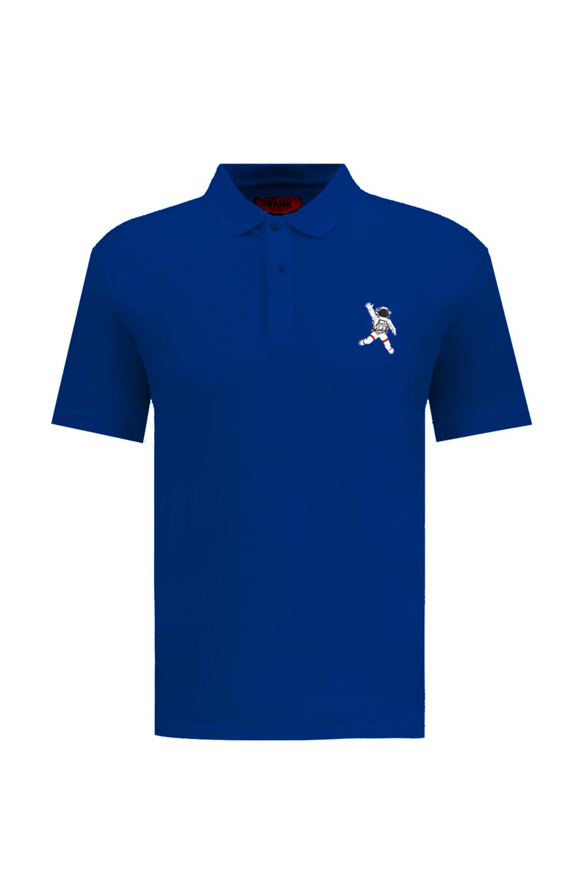 JOHN FRANK IDENTITY POLO T-SHIRT SAKS MAVİ - 1
