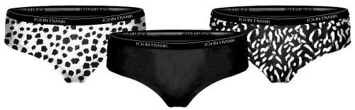 JOHN FRANK WOMEN BLACK&WHITE ÜÇLÜ HIPSTER 1