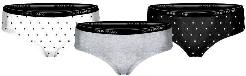 JOHN FRANK WOMEN BLACK&WHITE ÜÇLÜ HIPSTER 1