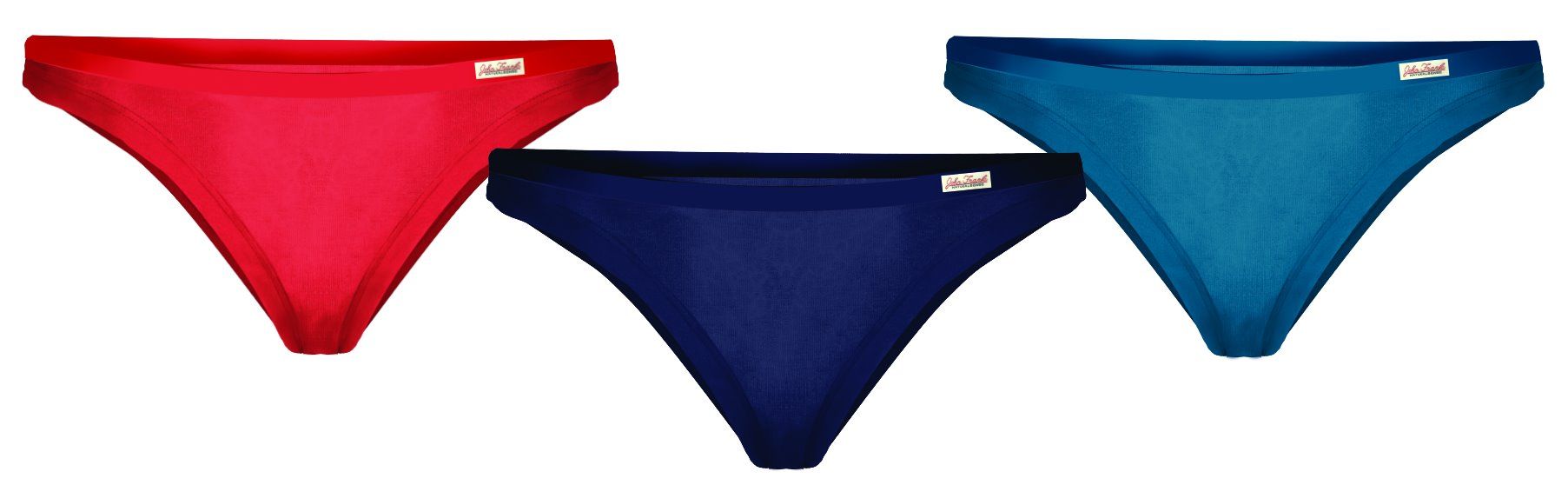 JOHN FRANK WOMEN NATURAL SENSE THREE PACK BRAZILIAN 1