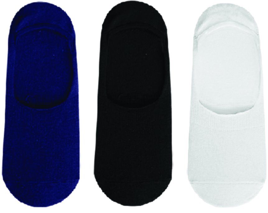 JOHN FRANK WOMEN ÜÇLÜ NO SHOW ÇORAP MULTICOLOR - 1