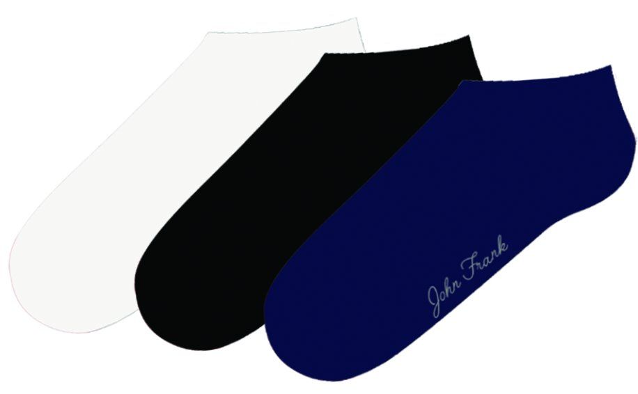 JOHN FRANK WOMEN ÜÇLÜ KISA ÇORAP MULTICOLOR - 1