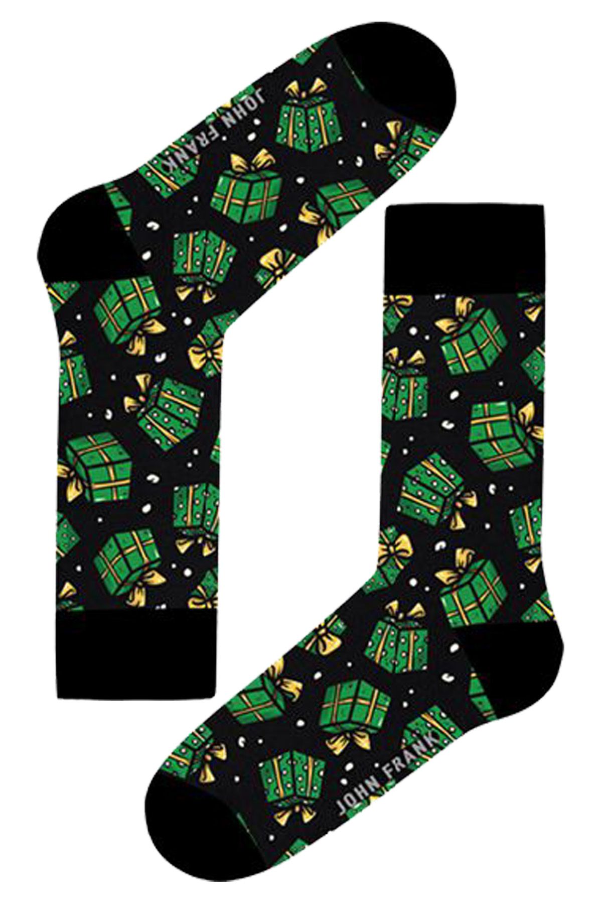 JOHN FRANK WOMEN FUN LONG SOCKS 1