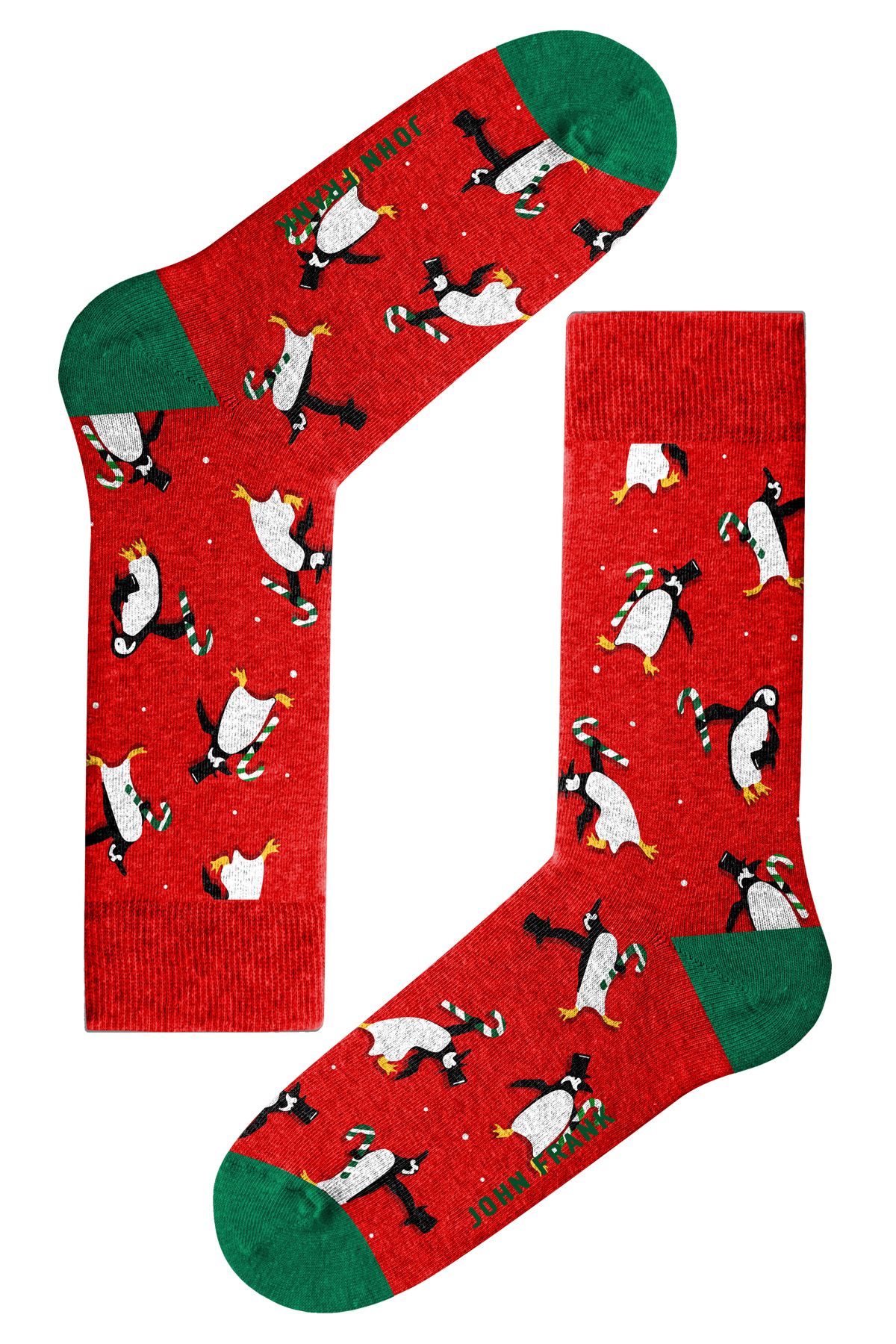 JOHN FRANK WOMEN FUN LONG SOCKS MULTICOLOR - 1