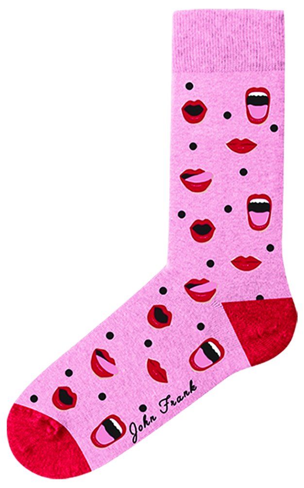 JOHN FRANK WOMEN FUN LONG SOCKS MULTICOLOR - 1