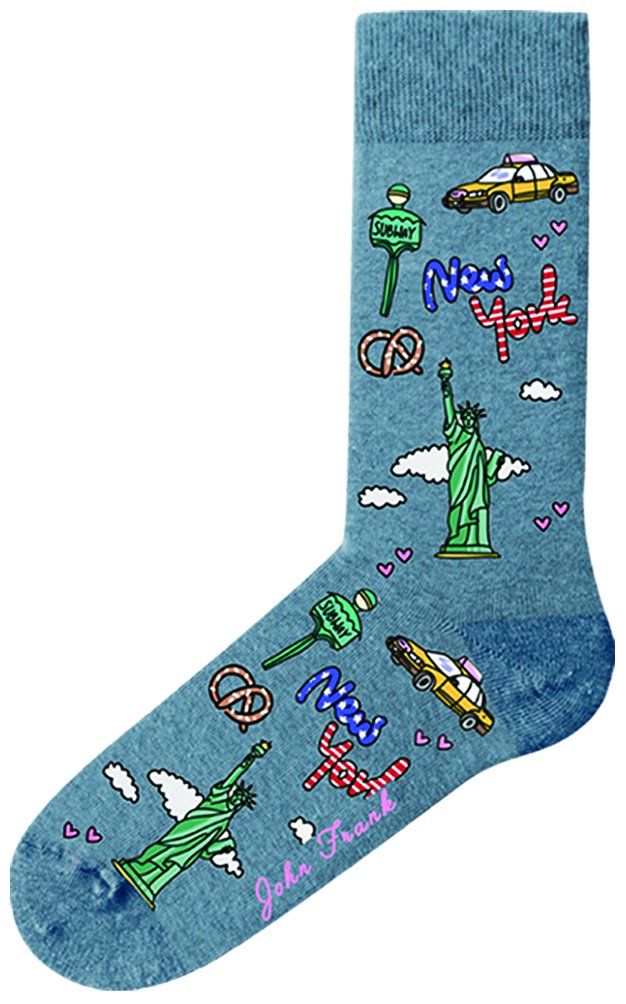 JOHN FRANK WOMEN FUN SOCKS UZUN ÇORAP MULTICOLOR - 1