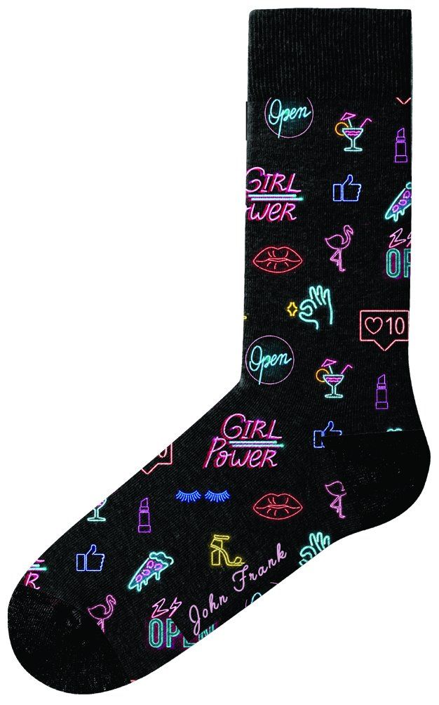 JOHN FRANK WOMEN FUN SOCKS UZUN ÇORAP MULTICOLOR - 1