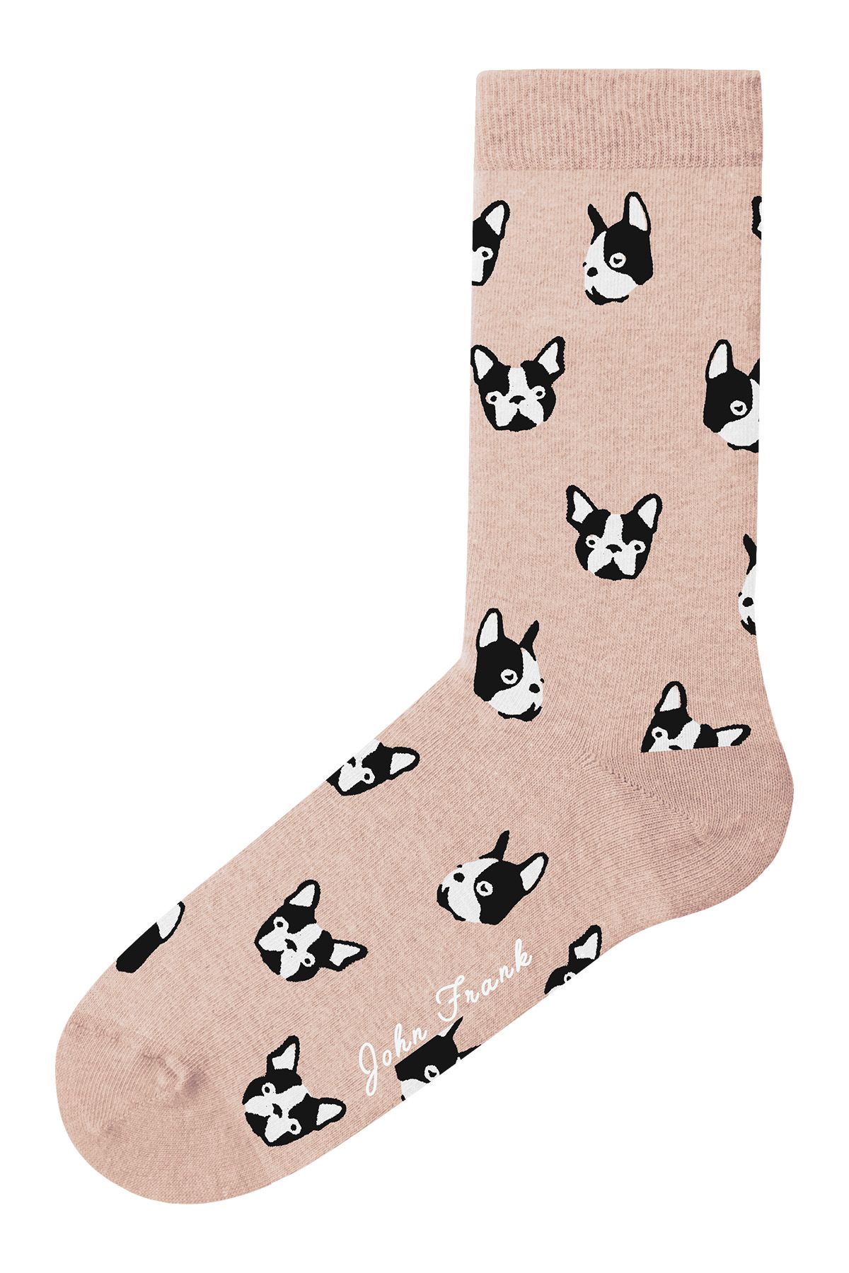 JOHN FRANK WOMEN FUN LONG SOCKS MULTICOLOR - 1