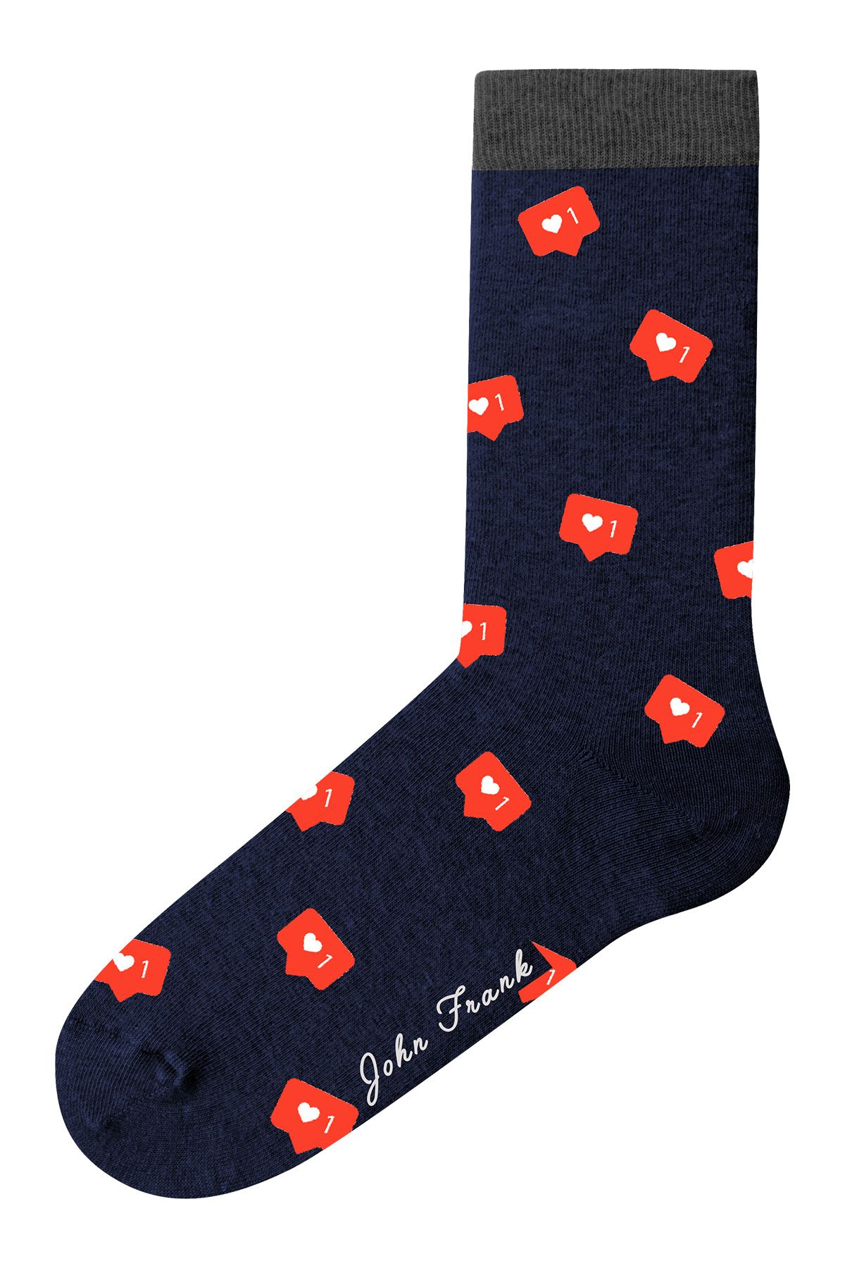 JOHN FRANK WOMEN FUN SOCKS UZUN ÇORAP MULTICOLOR - 1