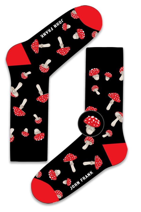 JOHN FRANK WOMEN FUN SOCKS UZUN ÇORAP MULTICOLOR - 1