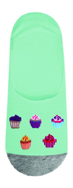 JOHN FRANK WOMEN FUN NO SHOW ÇORAP MULTICOLOR - 1