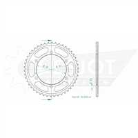 50-35016-46 YZF R 600 - 46 Arka Dişli 1