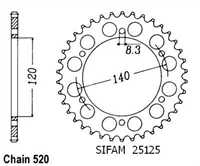 50-32010-42 EN 500 - 42 Arka Dişli 1