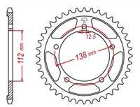 50-29016-42 CB 650 R - 42 Arka Dişli 1
