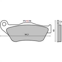 RMS Balata YAMAHA X-MAX 250 2