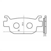 RMS Balata HONDA SH 300i 2