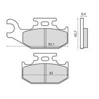 RMS Balata Can Am ATV Outlander Max 800 R 2009 2010 2