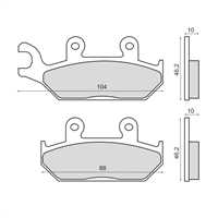 RMS Balata XT600 E / XTZ 660 2