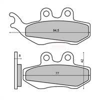 RMS Sinter Metal PEUGEOT-PIAGGIO-VESPA 2