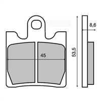 RMS Sinter Metal BURGMAN/FJR1300 2