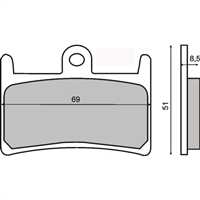 RMS Sinter Metal FZ6-FZS600-YZF600-R6 2