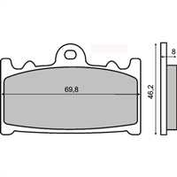 RMS Sinter Metal GSX-R600 2