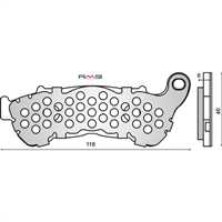 RMS Balata HONDA 600 HORNET - VARADERO 2