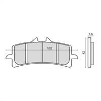 RMS Sinter Metal GSX-R 600/750/1000 2