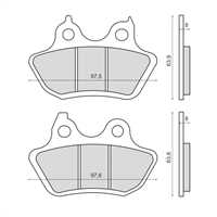 RMS Sinter Metal HARLEY FLST/FXST/FXD 2