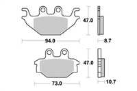 Kyoto Yarı Sintered QUADLANDER 250/300 2