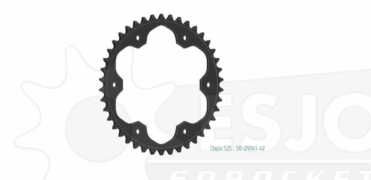 50-29041-42 BMW F 650/800 GS - 42 Arka Dişli 1
