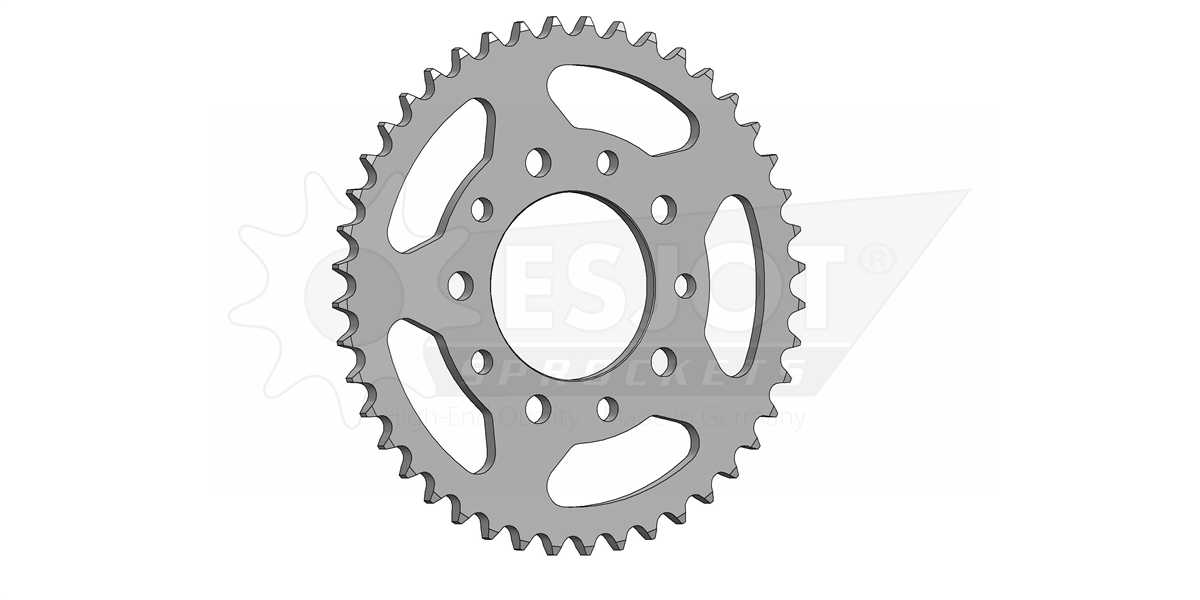 50-29006-44 Honda VT 600 C Shadow - 44 Arka Dişli 1