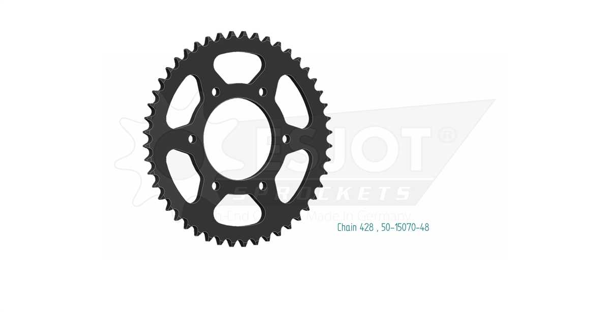 50-15070-48 Yamaha MT 125/YZF 125 R - 48 Arka Dişli 1