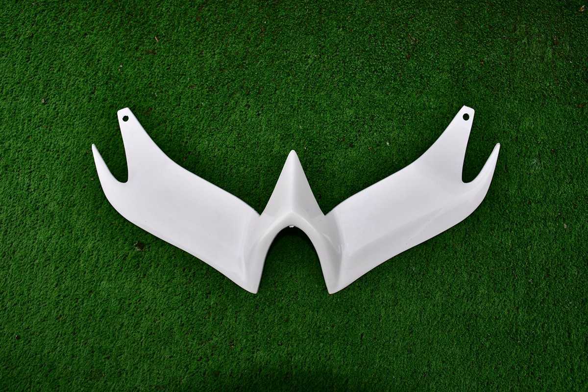 Yamaha YZF R25 Far Altı Winglet Beyaz 1