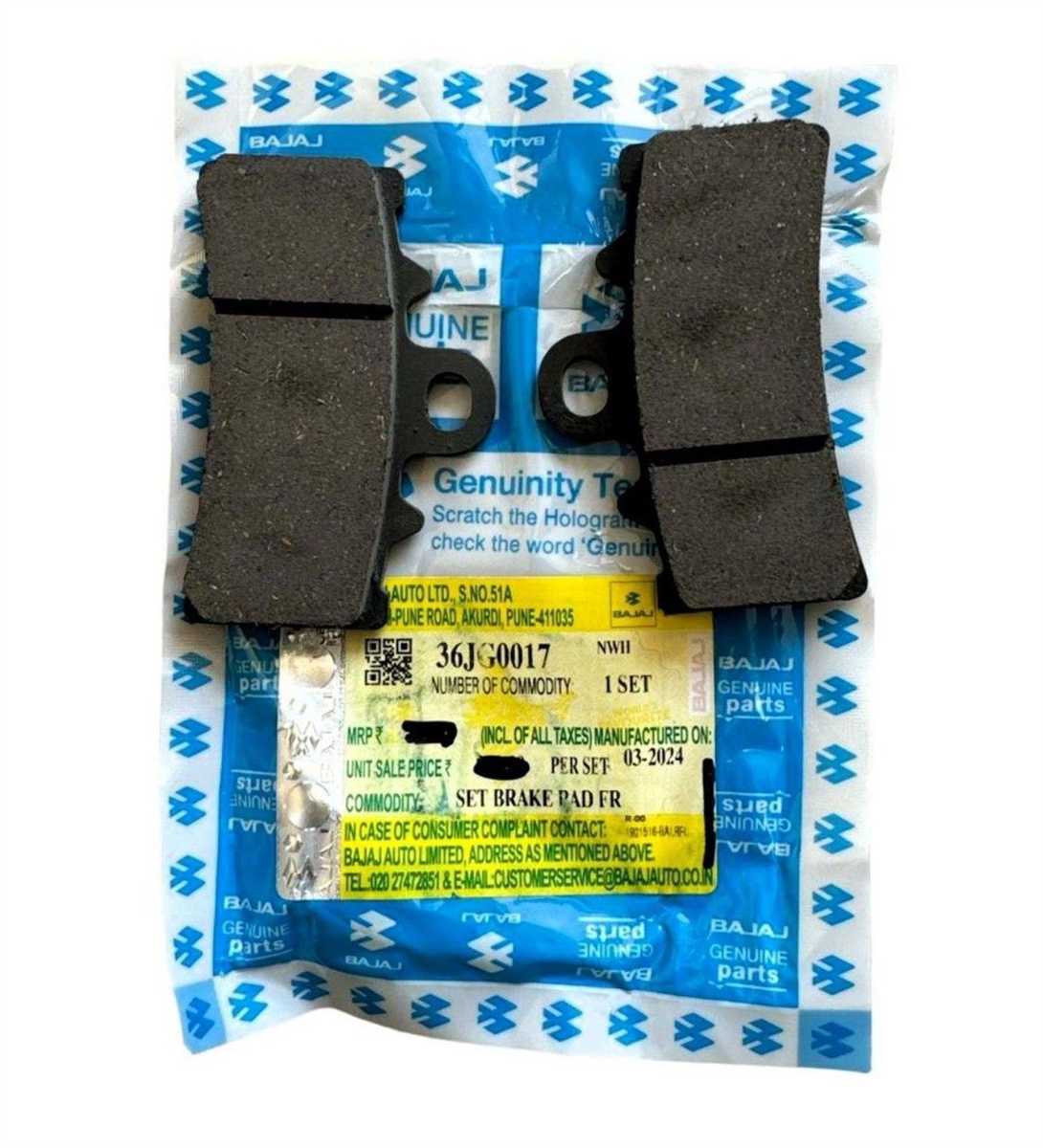 Dominar 250/400 Ön Disk Balata Orjinal 1