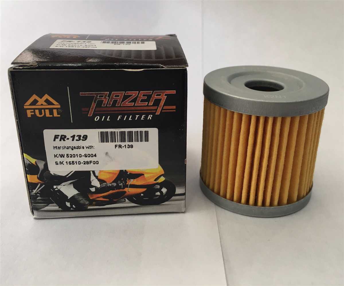 Yağ Filtresi Suzuki DR-Z400 1