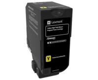 LEXMARK 74C5HY0 EXTRA Y.K.SARI ORJİNAL TONER-CS725 1