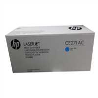 HP CE271AC (650A) MAVİ ORJİNAL TONER 1