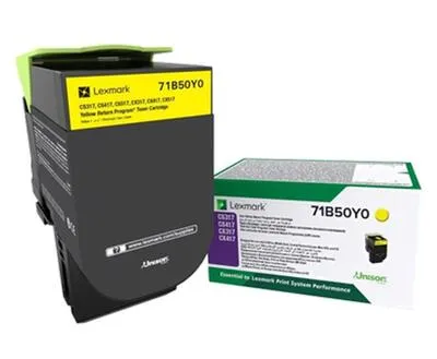 LEXMARK  CS/CX317,417,517 SARI ORJ. TONER 71B50Y0 1