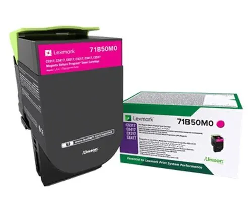 LEXMARK  CS/CX317,417  KIRMIZI ORJ. TONER 71B50M0 1