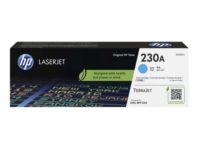 HP W2301A CYAN LASERJET TONER 230A 1