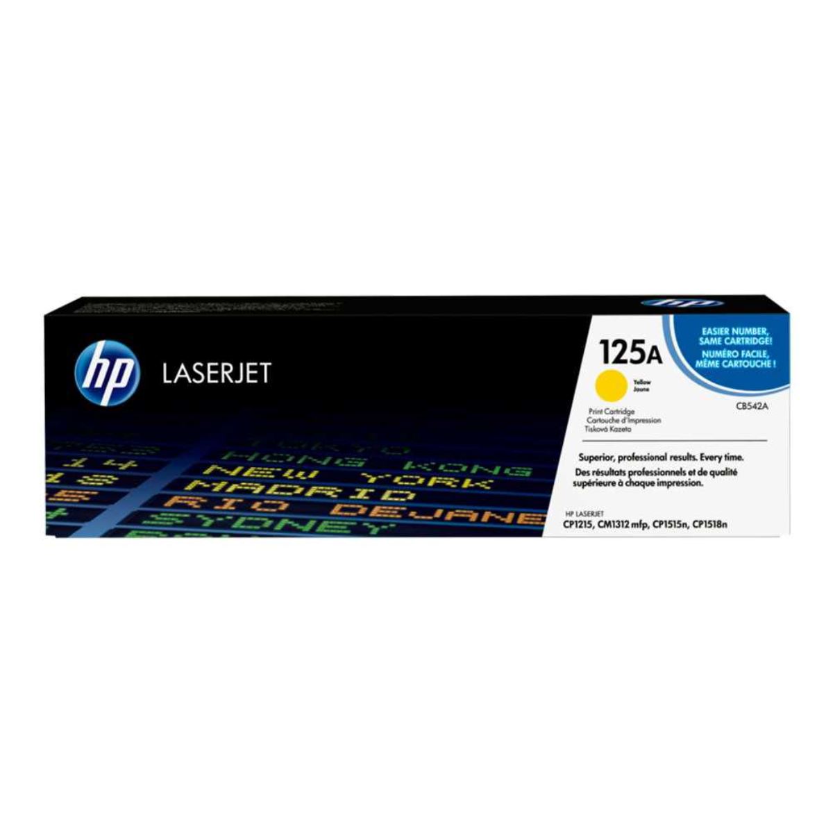 HP CB542A (125A) YELLOW ORJİNAL TONER 1