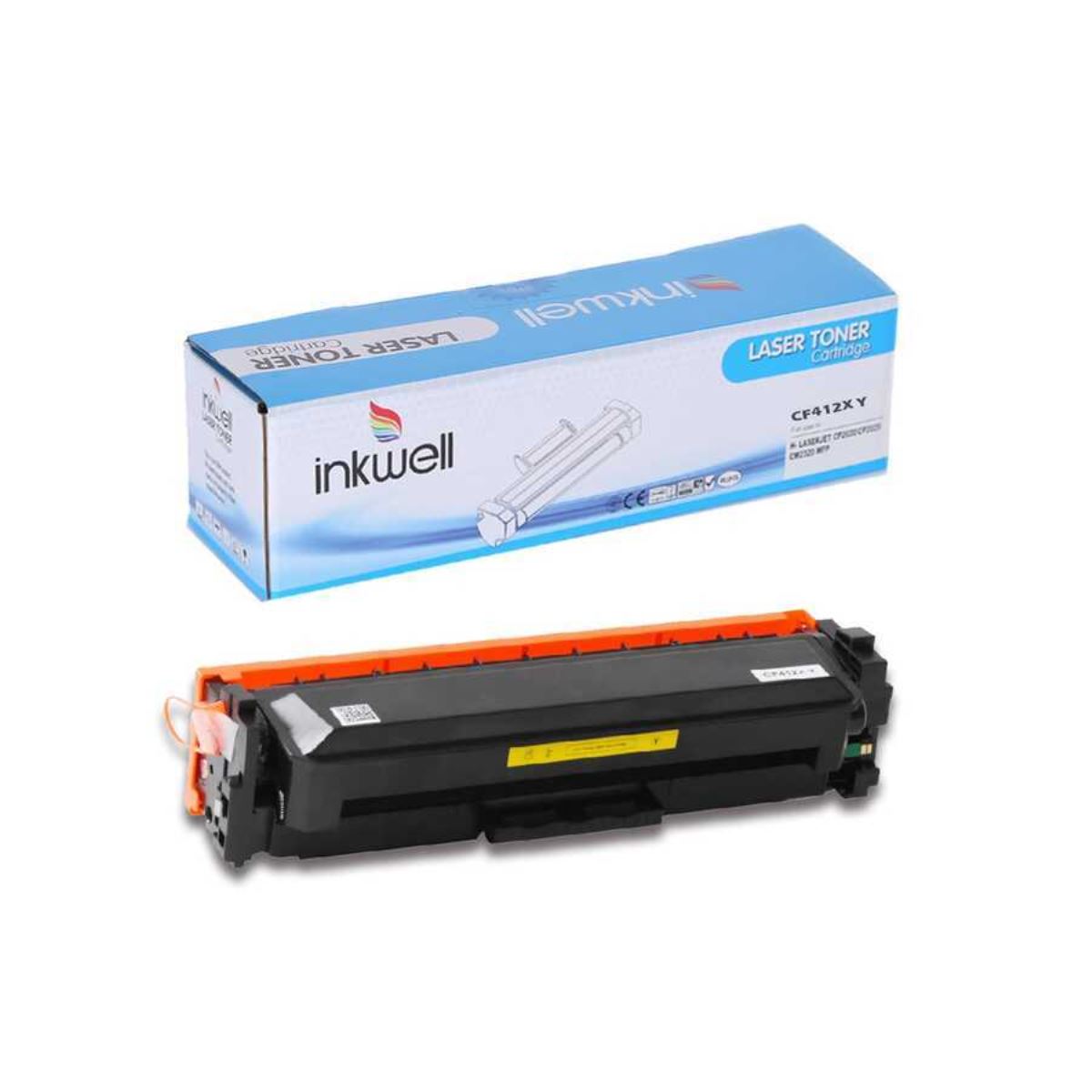 MUADİL TONER (İNKWELL HP CF412A) SARI 1