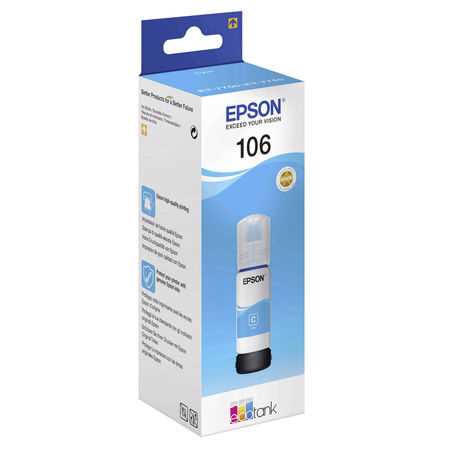 EPSON 106-C13T00R240 MAVİ ORJ. MÜREKKEP 1