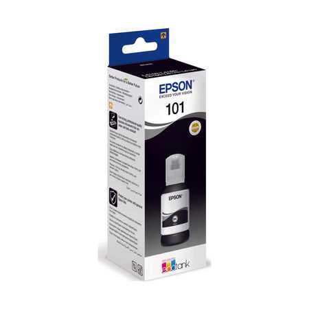EPSON T03V14A 101 ORJİNAL SİYAH ŞİŞE MÜREKKEP 1