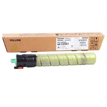RİCOH MP-C2051/2551 SARI ORJİNAL TONER (842062) 1