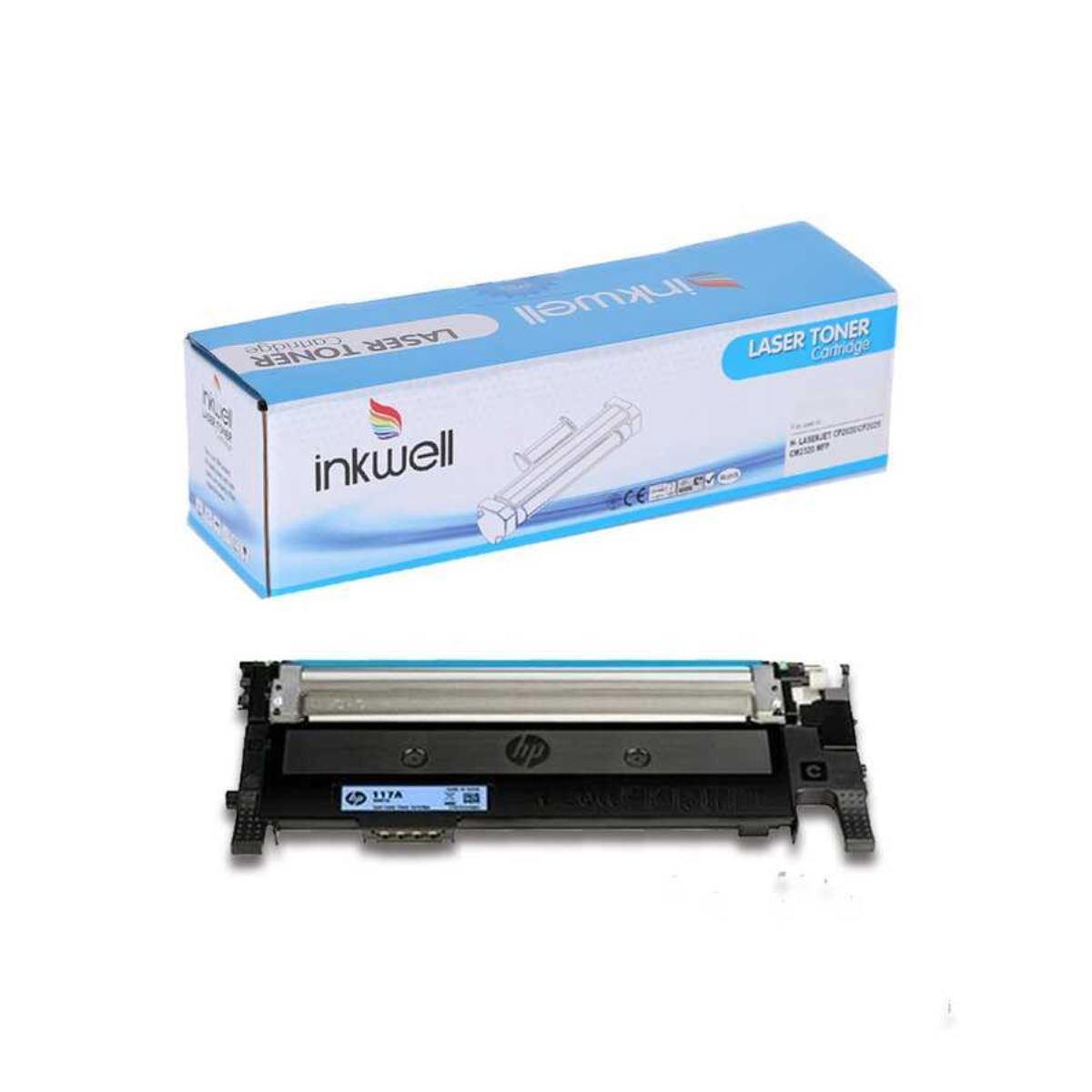 MUADİL TONER (İNKWELL HP W2071A/117A NO CHİP )C 1