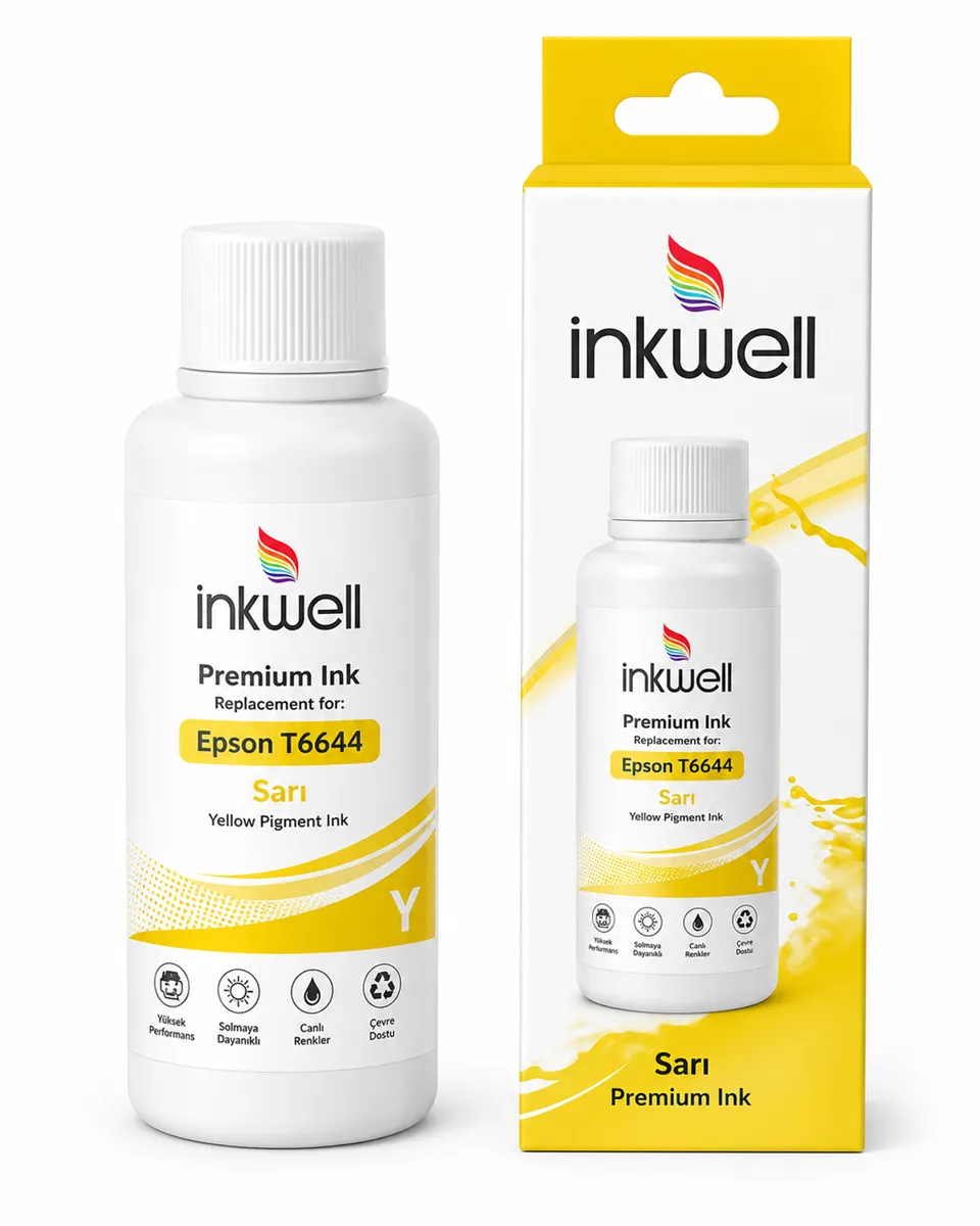 MUADİL MÜREKKEP(İNKWELL EPSON T6644 SARI 70 ML) 1